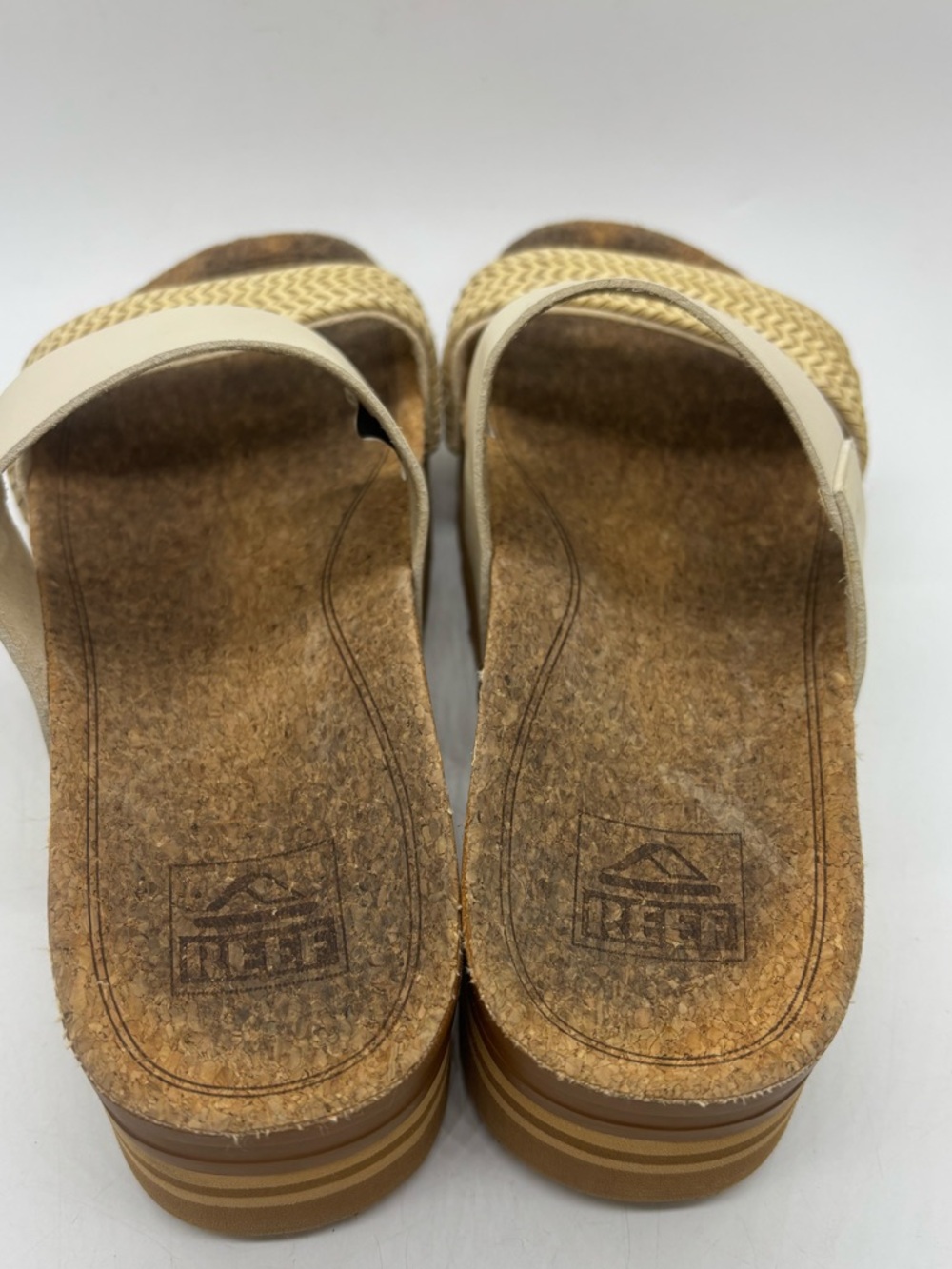 Reef Women's Cushion Vista Hi Sandal Vintage Ivory US 7 EU 37.5 - Picture 5 of 9